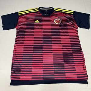 Adidas Columbia 2019 Soccer Jersey Football Shirt Mens XL Navy Futbol